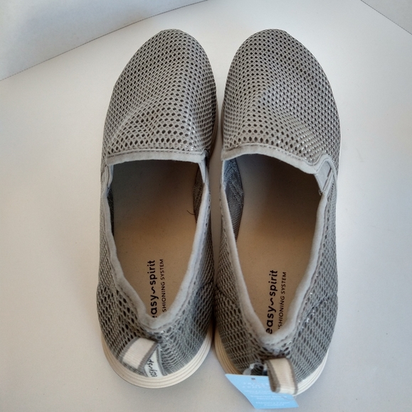 Easy spirit gray slip on tennis shoes size 11 - Picture 7 of 12